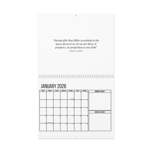 2026 Wall Calendar - Practical Planner